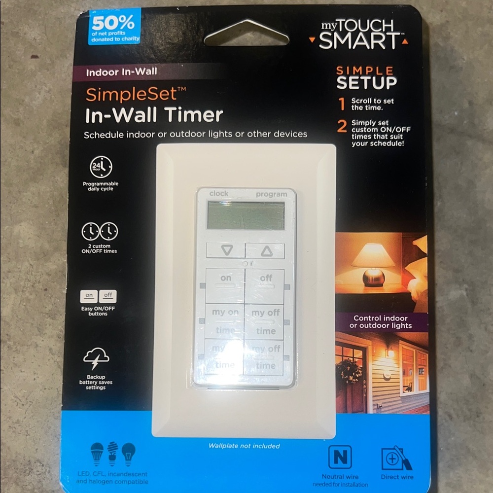 myTouchSmart In-Wall Timer